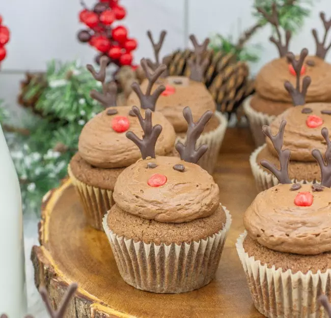 Homemade Reindeer Cupcakes Laura Kelly S Inklings