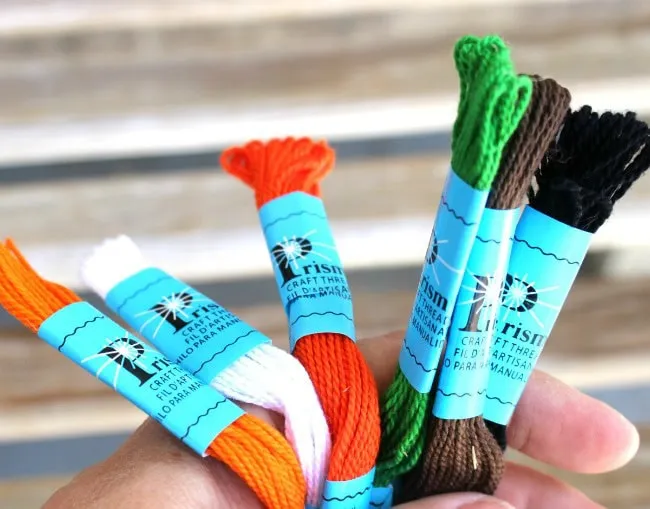 Halloween String Art with Craft Thread - Laura Kelly's Inklings