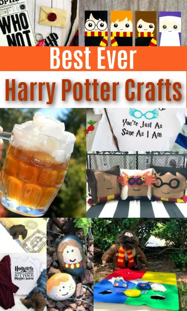 DIY Harry Potter Throw Pillow Simple Sewing Project