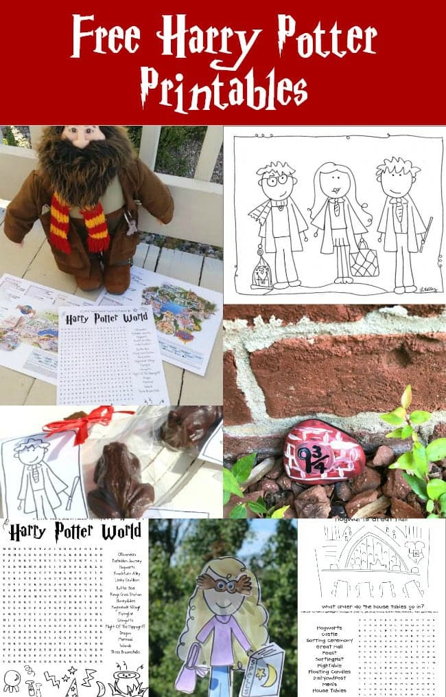 Free Harry Potter Printables - Laura Kelly's Inklings