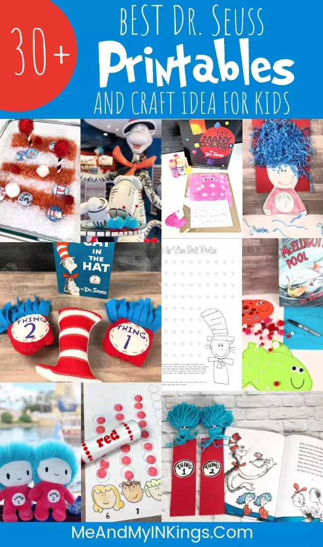 Best Dr. Seuss Printables and Craft Ideas for Kids - Laura Kelly's Inklings