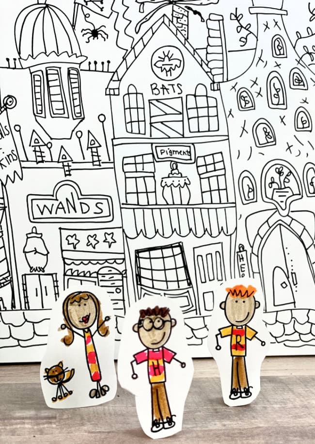 Diagon Alley Free Harry Potter Printables - Laura Kelly's Inklings