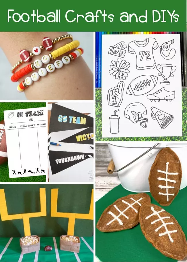 Best Football Printables and Craft Ideas - Laura Kelly's Inklings