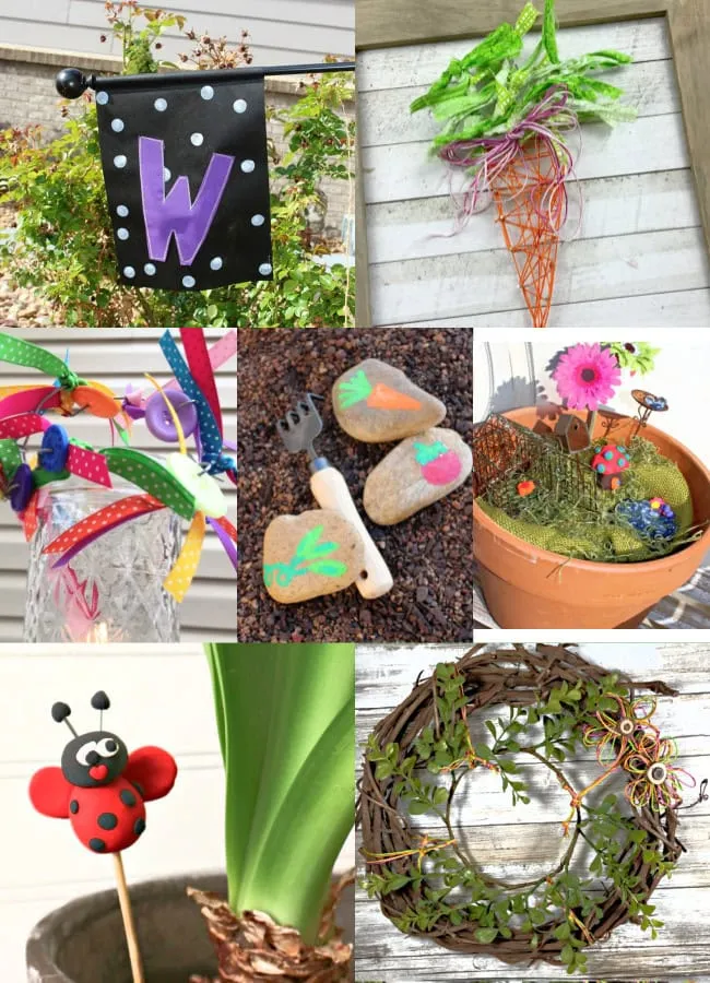 Spring Decor DIY Garden Craft Projects and Ideas - Laura Kelly's Inklings