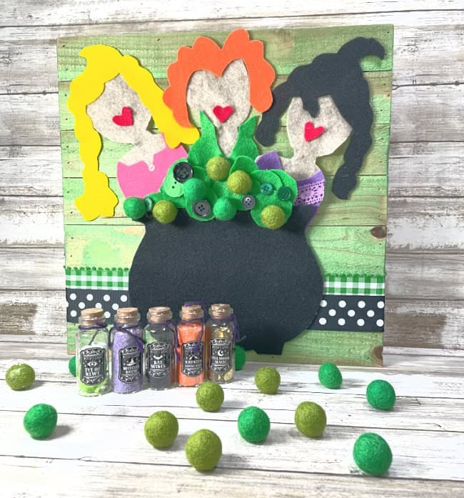 Macrame Hocus Pocus Felt Sanderson Sisters Hocus Pocus Crafts - Laura Kelly's Inklings