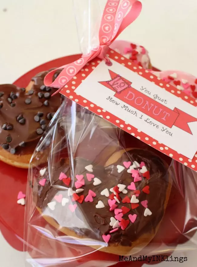 Free Donut Valentine Printable - Laura Kelly's Inklings