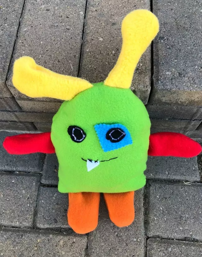 DIY Weighted Plush Anxiety Buster Monsters for Calming Kiddos - Laura ...