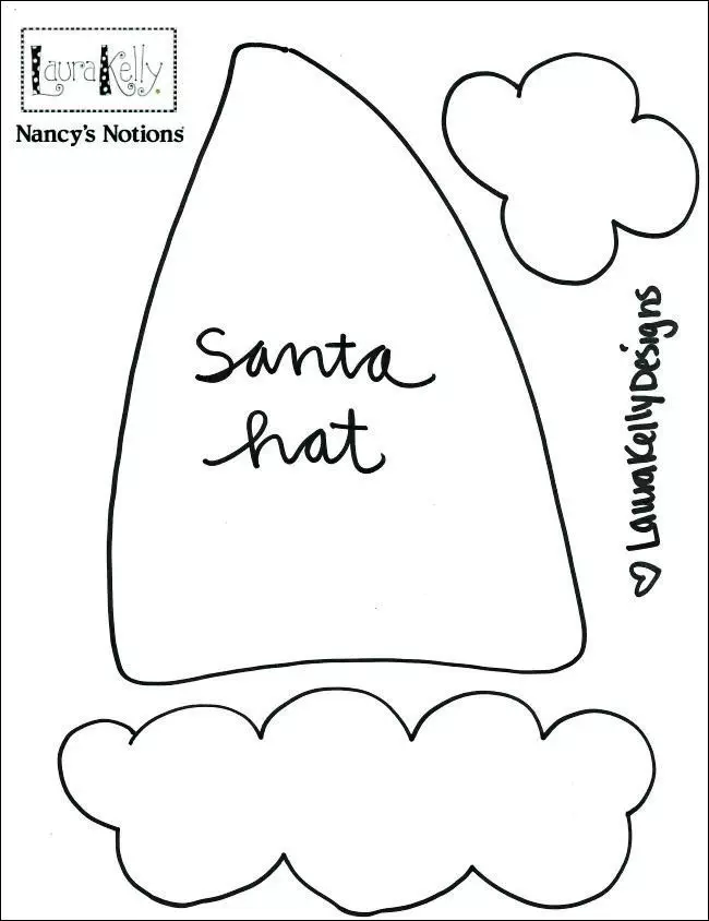 Sew a Placemat for Santa with a Free Pattern - Laura Kelly's Inklings