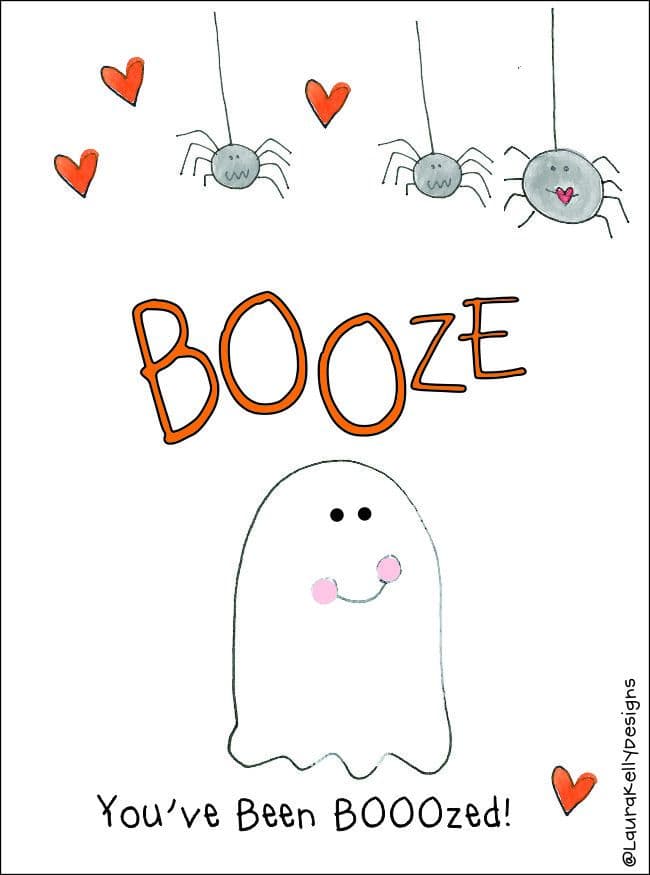 Boo Bag Tags and Free Halloween Printables - Laura Kelly's Inklings