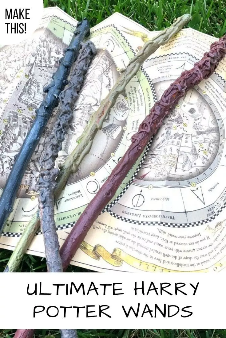 Ultimate DIY Harry Potter Wands - Laura Kelly's Inklings