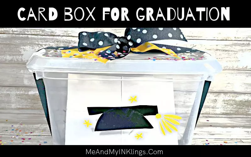 Personalized Graduation Card Box and FREE SVG Files - Laura Kelly's ...