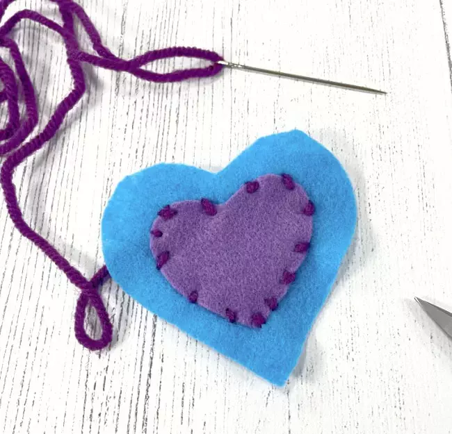 Diy Mexican Felt Heart Tassel - Laura Kelly's Inklings