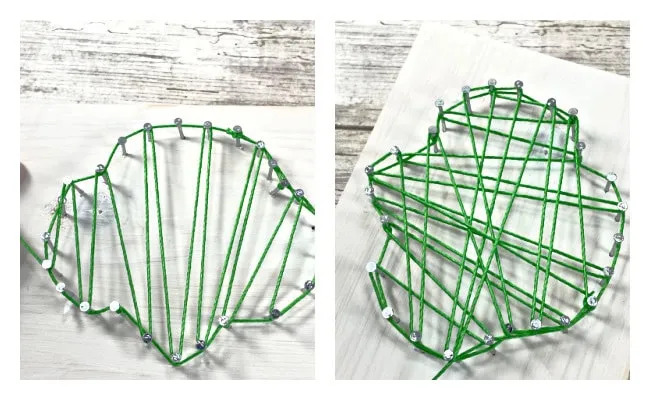 Easy String Art for Girl Scouts - Laura Kelly's Inklings