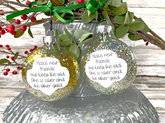 "Make New Friends" Girl Scout Craft Ideas Christmas Ornament DIY ...